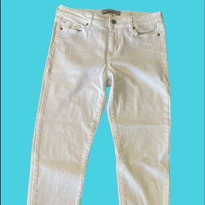 Liverpool Skinny White Denim Size 30P excellent condition